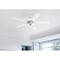 Westinghouse Vintage 52" 5-Blade Wht Indoor Ceiling Fan w/Dimmable LED Light 7236400 - alternate 5